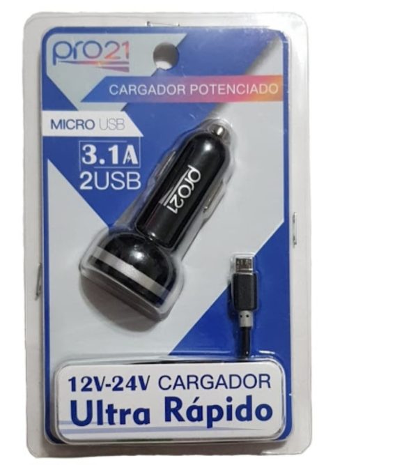 Cargador de Auto Micro USB