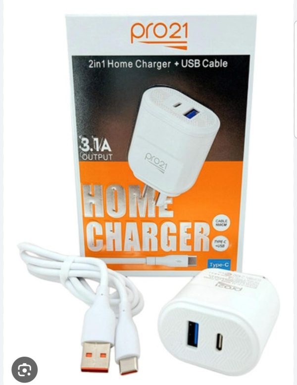 Cargador PRO21 Tipo C