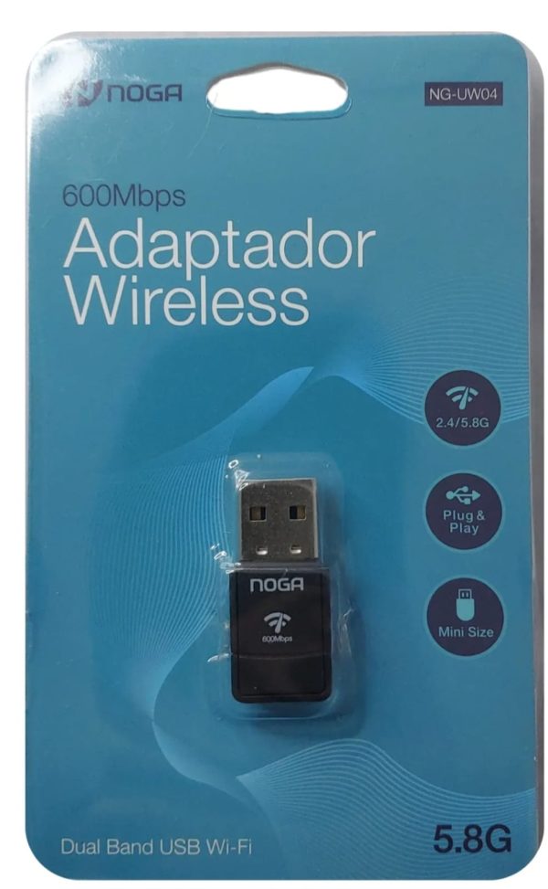 Antena 600mbps Adaptador Wireless