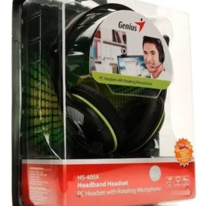 Auricular Genius Hs-400a Micrófono Headset Pc