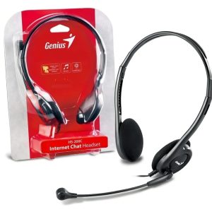 Auriculares Gamer Genius Hs-200c Negro