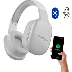 Auricular Inalámbrico Dual Bluetooth Netmak Nm-volt
