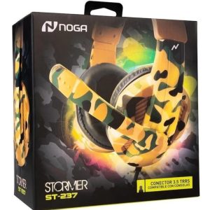 Auriculares Gamer Con Microfono Ps4 Pc Camuflado