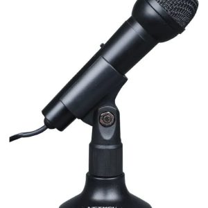 Microfono Para Pc Con Base Netmak Nm Mc2 Boton