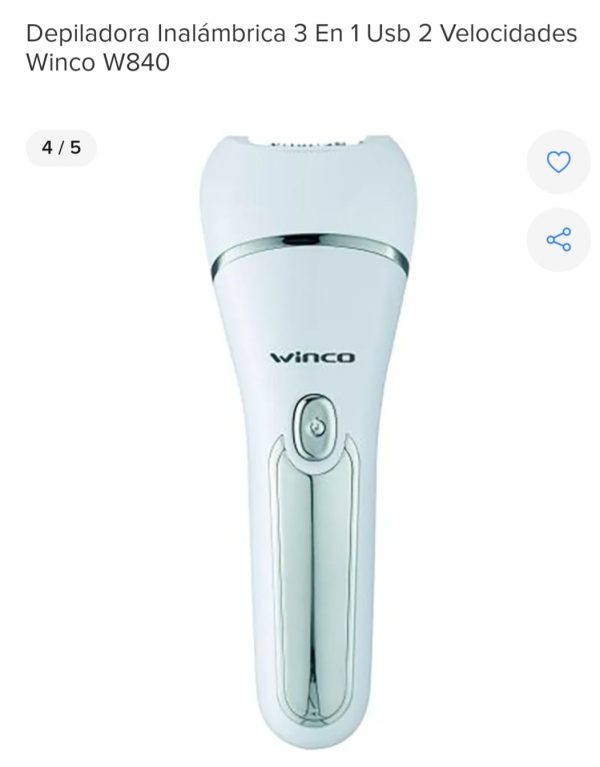 Depiladora Electrica Mujer Afeitadora Inalambrica