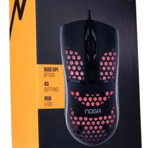 Mouse Gamer Binden Ux2 12000 Dpi Luces Rgb