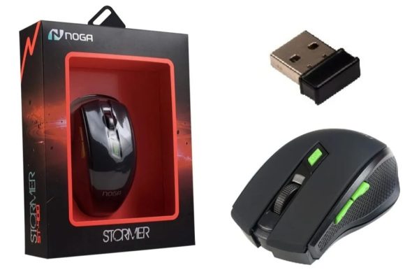 Mouse Gamer Stormer Noga St-336 Usb 2400 Dpi 6 Botones