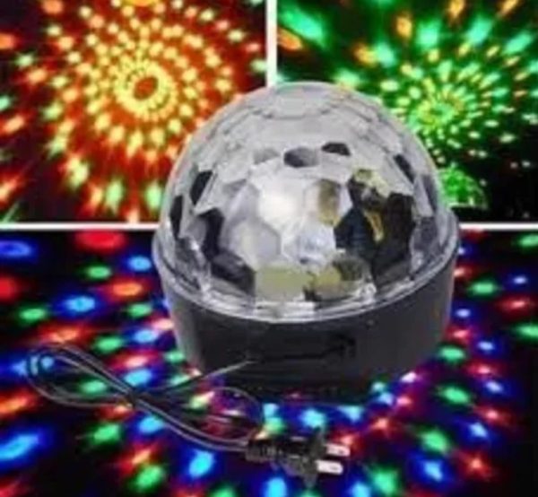 Bola Multicolor Led Usb Sd Mp3