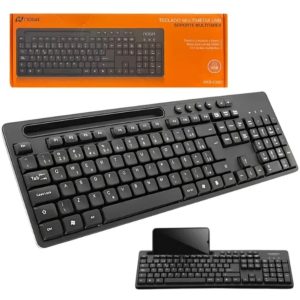 Teclado inalámbrico C3tech RC/Nano KB-W100bk