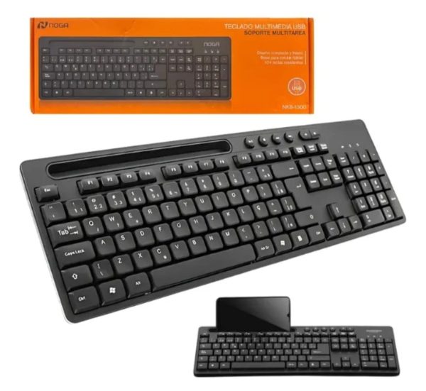 Teclado inalámbrico C3tech RC/Nano KB-W100bk