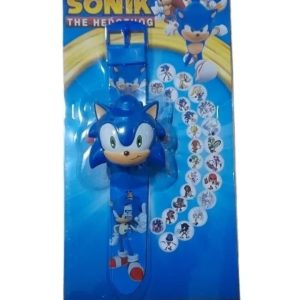 Reloj Proyector Sonic Niño Juguete Digital