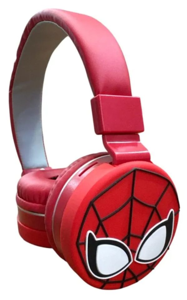 Audífonos Diadema Bluetooth Hombre Araña Inalámbrico