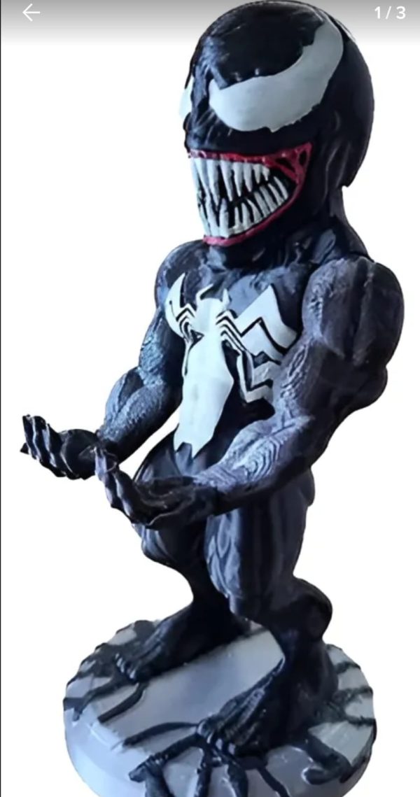 Soporte Joystick Venom Impresion 3d Marvel Spider