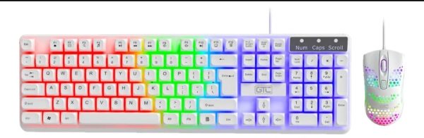 Combo Kit Teclado Y Mouse Gamer Usb Rgb Gtc