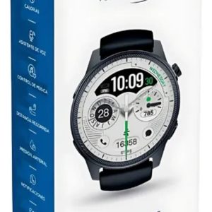 Smartwatch Redondo Resistente Al Agua Pasos