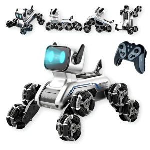 Perro Robot Acrobático Con Control Remoto Juguete