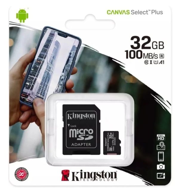 Tarjeta De Memoria Microsd Kingston 128gb