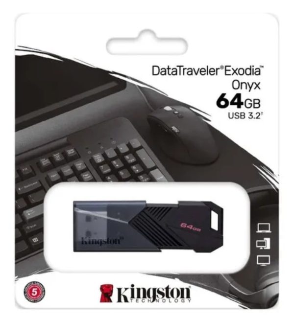 Pendrive 128 Gb Dt Exodia Onyx Kingston