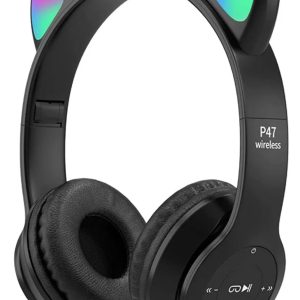 Audífonos Orejas De Gato Led Diadema Bluetooth