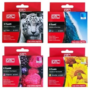 Cartuchos Gtc T135 X10 P/epson T25 Tx125 Tx135