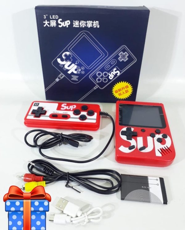 Consola De Juegos Portátil Ideal Viajes Joystick Y Salida Tv